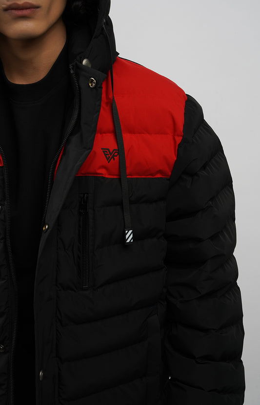 Puffer Jacket Red