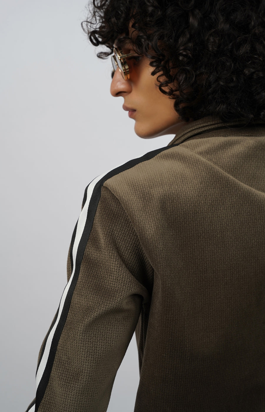 Limited Edition Suede Co-ord Set Olive Green