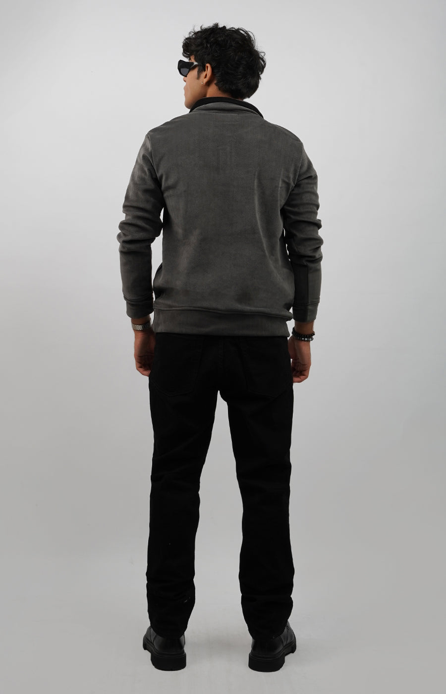 Brouhaha Pullover Charcoal Grey