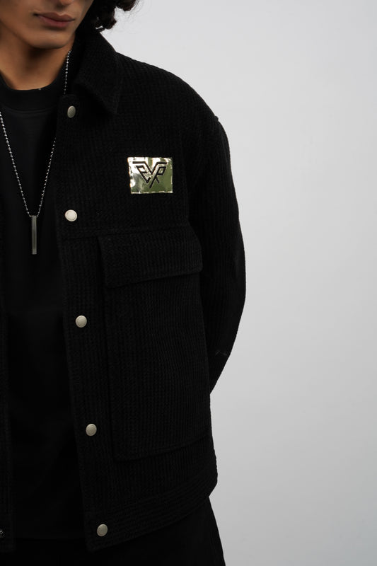Corduroy Jacket Black
