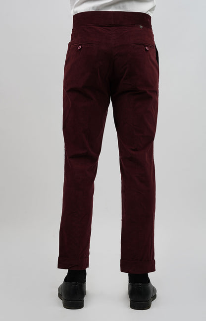 Gurkha Pants Burgundy