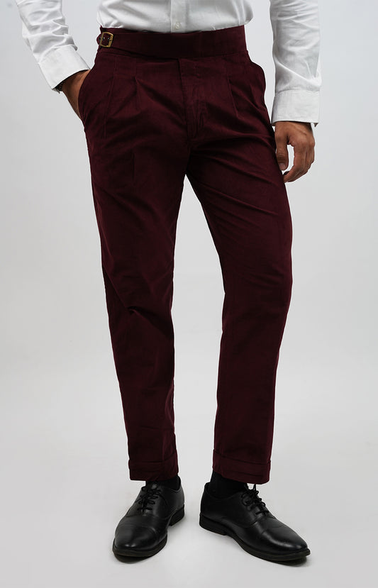 Gurkha Pants Burgundy