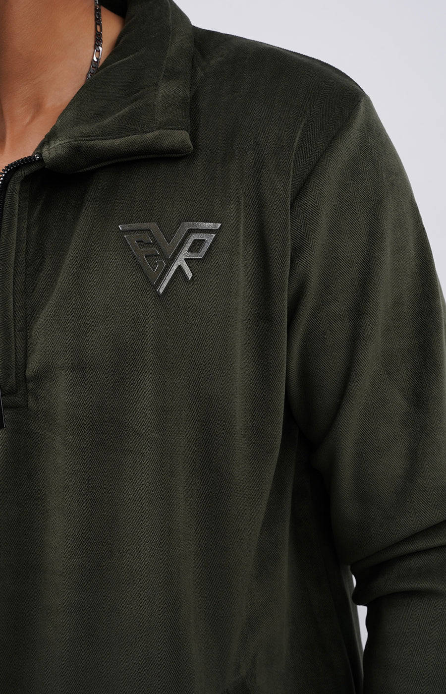 Brouhaha Pullover Olive Green