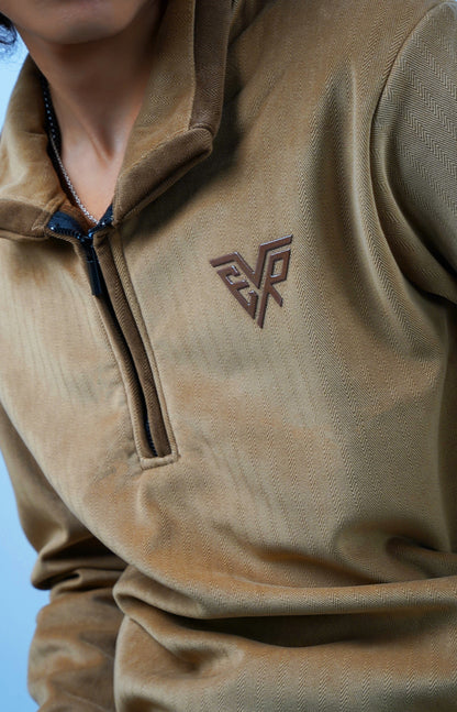 Brouhaha Pullover Taupe Brown